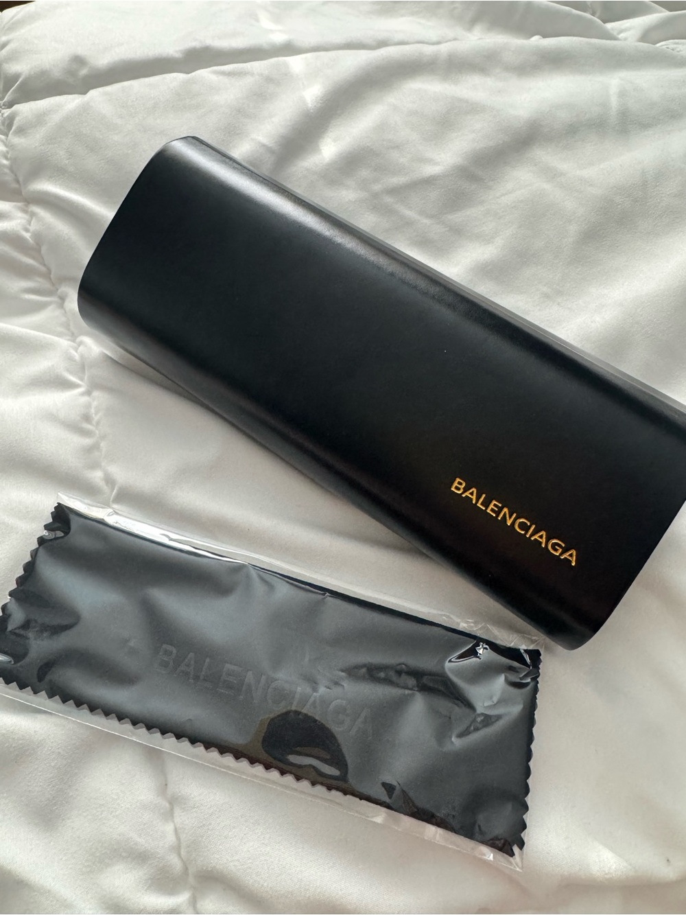 Balenciaga Sunglasses hard case and cloth
